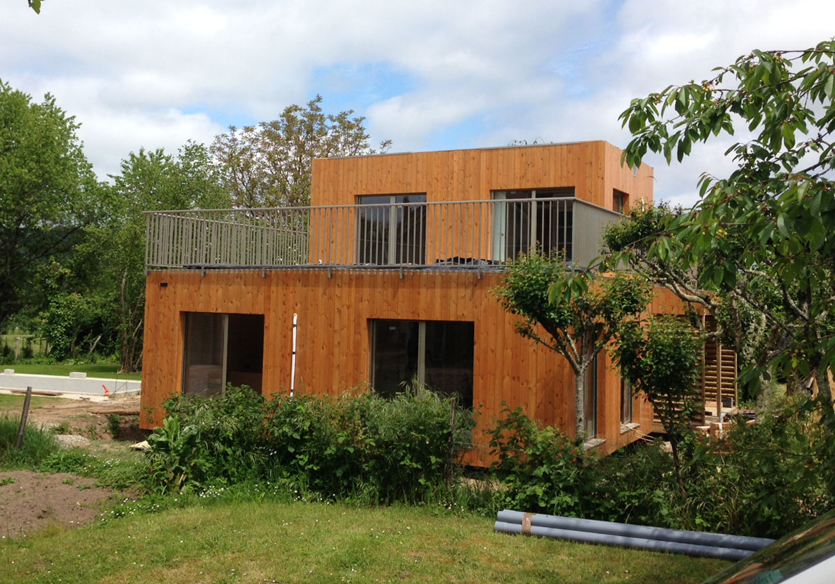Maison Contemporaine Modulaire: Montage